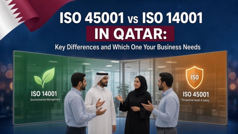 ISO 45001 vs ISO 14001 in Qatar